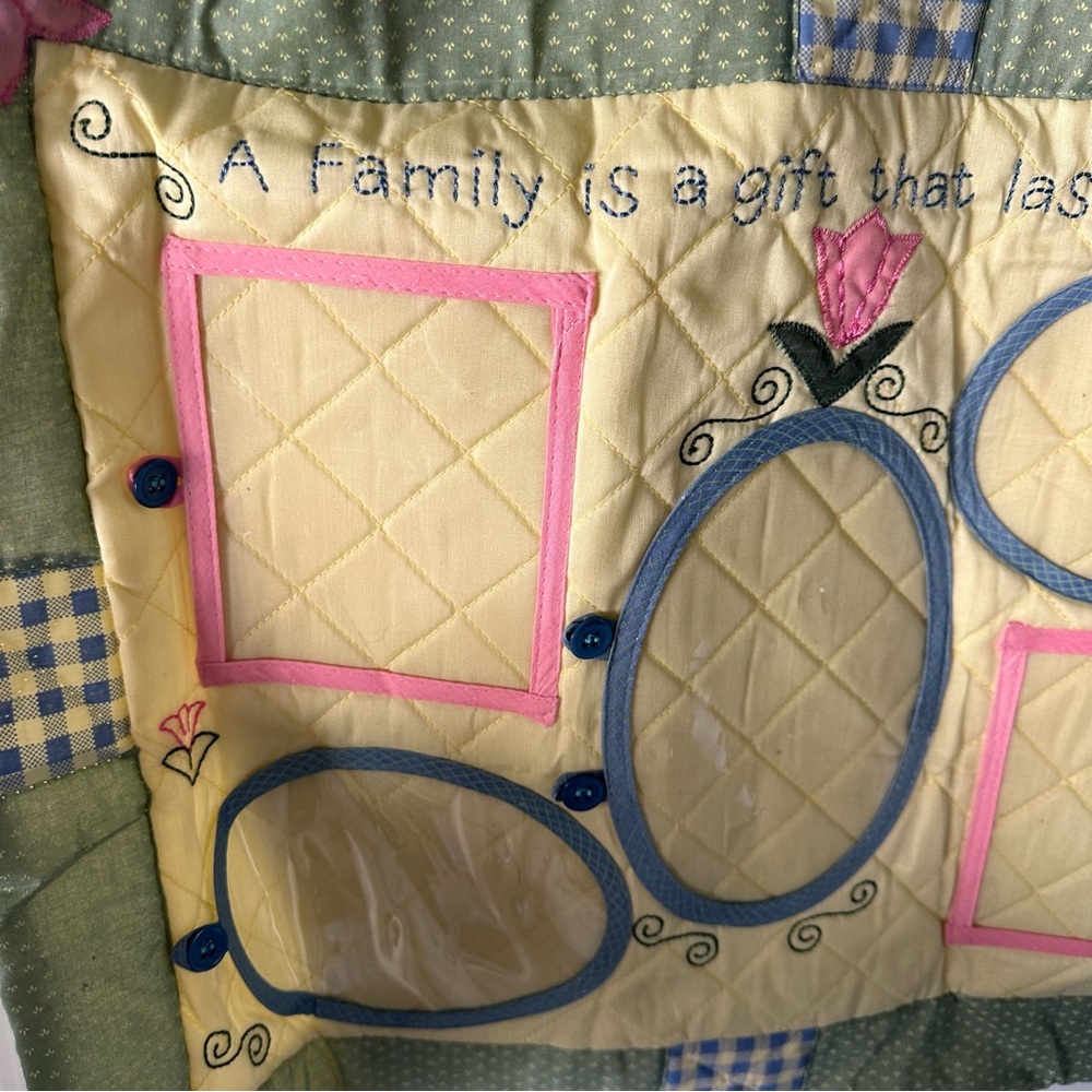 Wall Quilted Pictures Frame Hanger Decor 1 unit - Picture 2 of 8